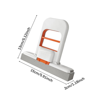 Mini Foldable Sponge Mop with Self-Squeeze System | Kitchen, Bathroom, Toilet & Tile Cleaning Set